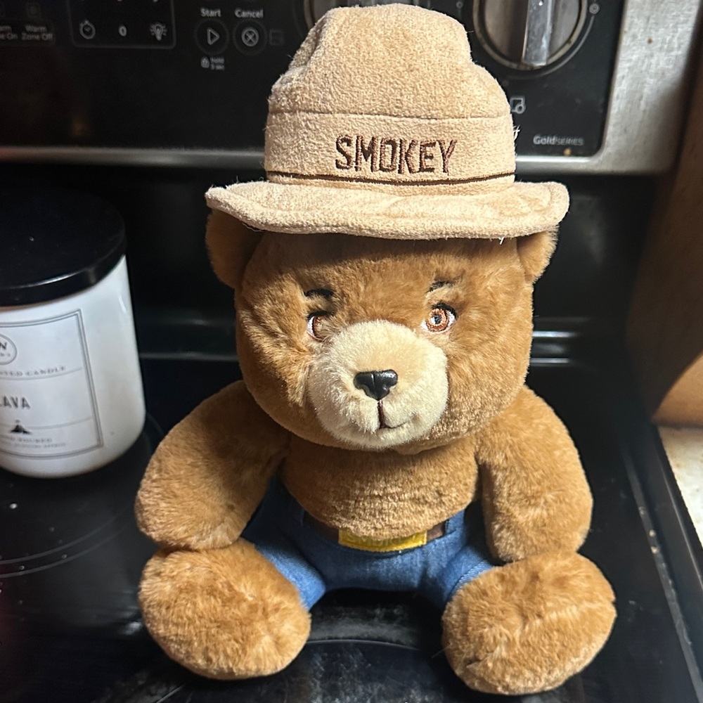 Smokey Bear Plush Toy - Brown